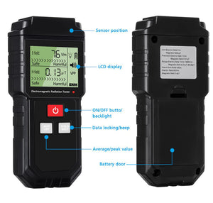 EMF Radiation Meter Characteristics