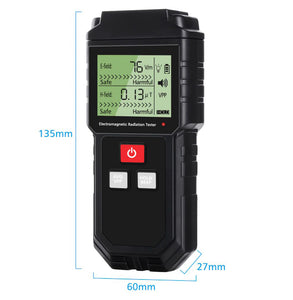 EMF Radiation Meter Sizes